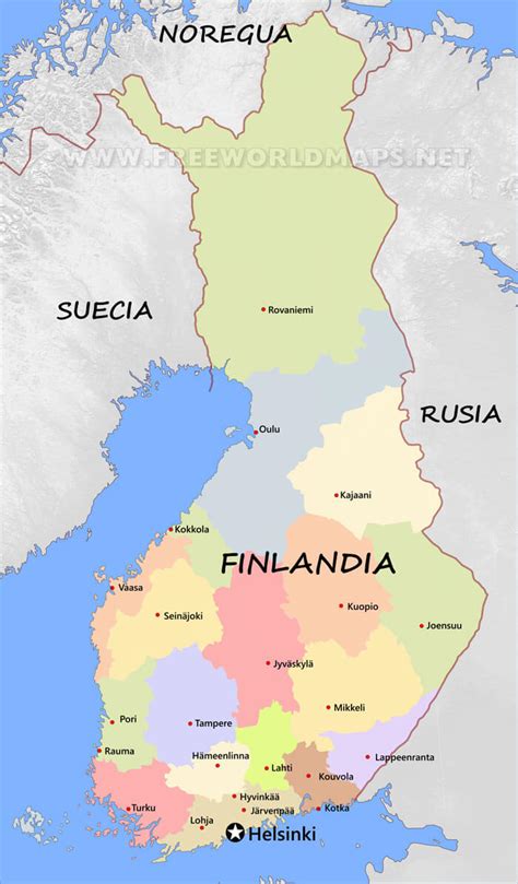 donde esta finlandia en el mapa